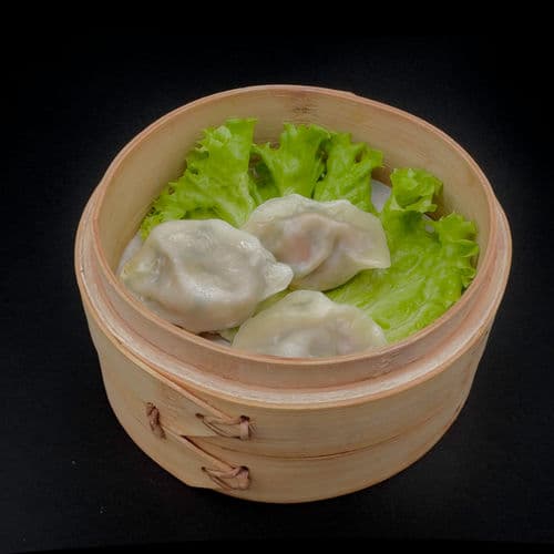 蔬菜蒸饺 (4个)